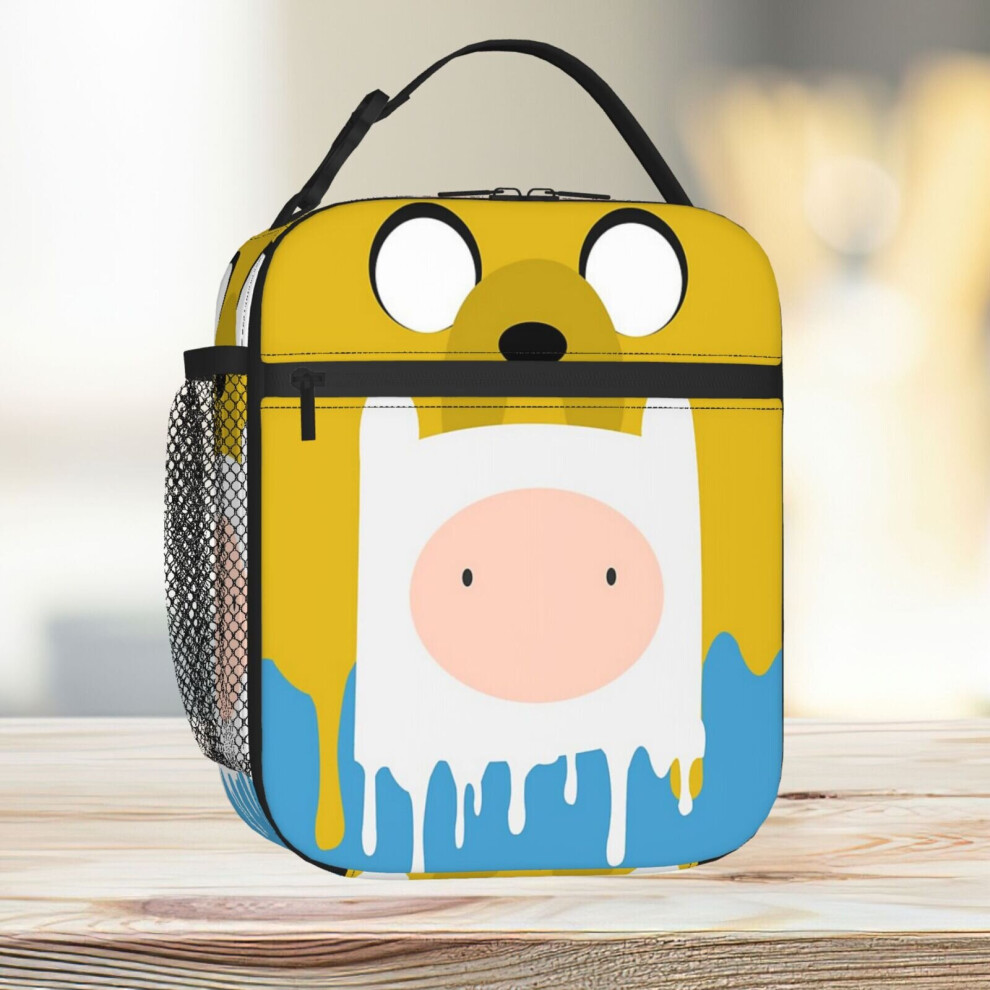 Lunch Bag Finn N' Jake Splash Design Tote Insulated Cooler Kids School Travel