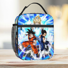 Lunch Bag Goku And Vegeta(Vegito) Tote Insulated Cooler Kids School Travel
