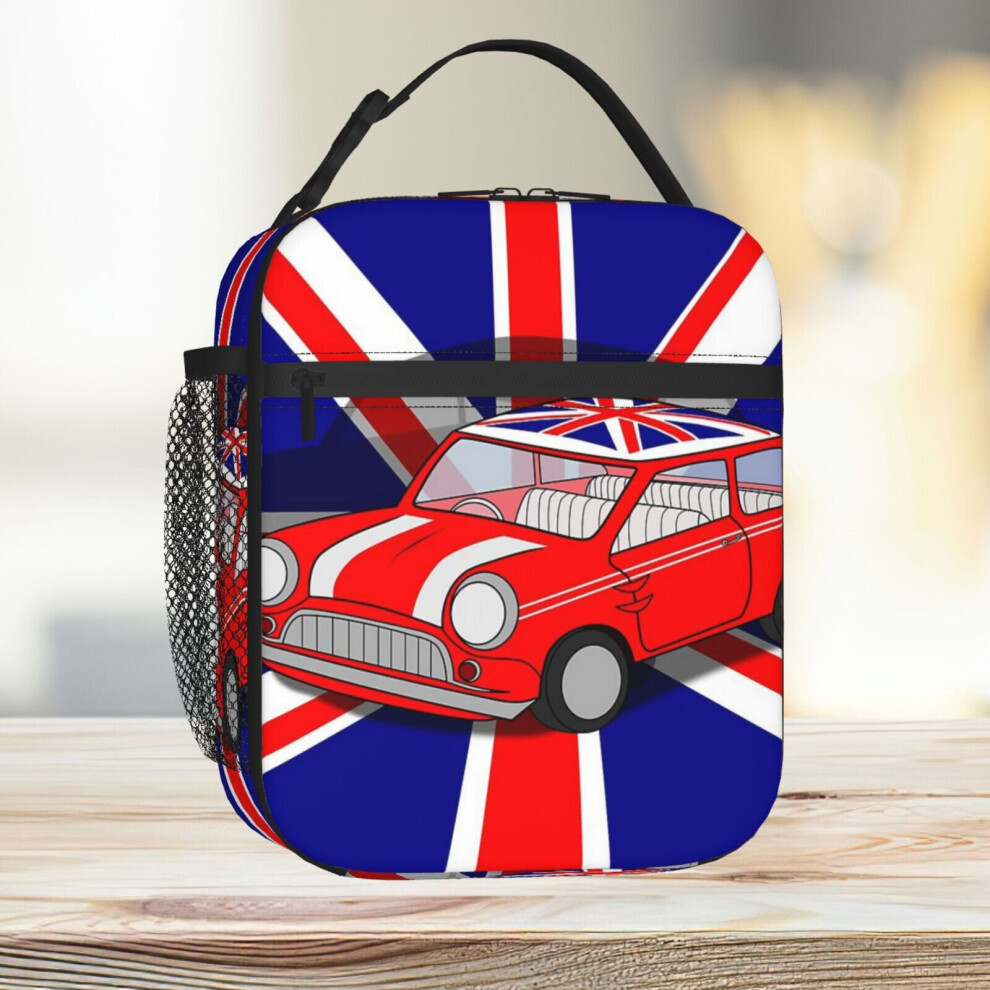 Lunch Bag Mini Cooper Tote Insulated Cooler Kids School Travel