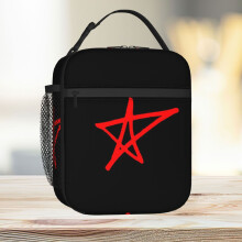 Lunch Bag Avril Lavigne Star Tote Insulated Cooler Kids School Travel