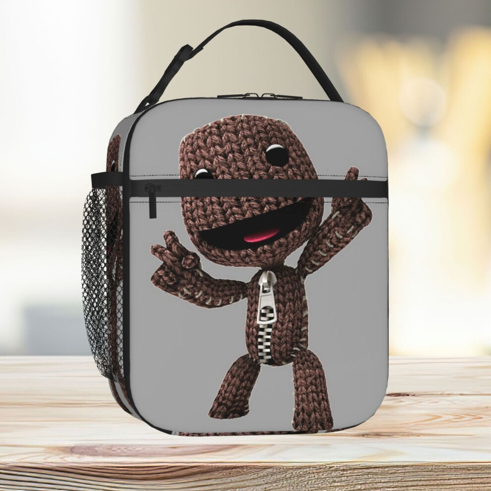 Lunch Bag LBP Sackboy Tote Insulated Cooler Kids School Travel