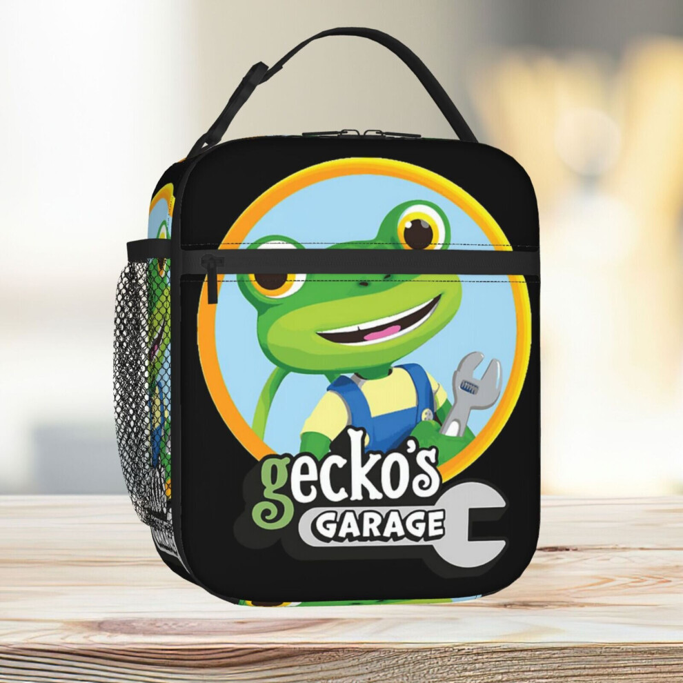 Lunch Bag Kids Garage Gecko's GG Tote Insulated Cooler Kids School Travel