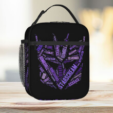Lunch Bag Transformers - Decepticon Wordtee Tote Insulated Cooler Kids School Travel