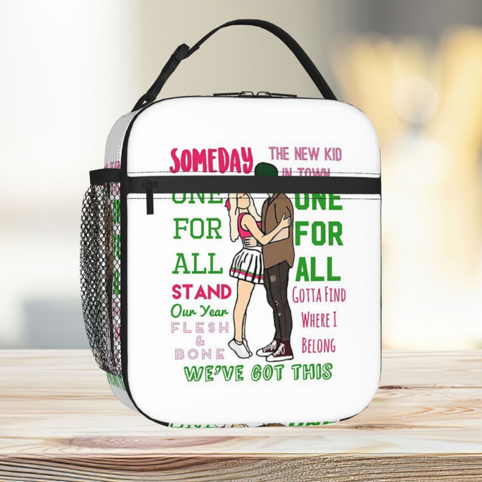Famgem Lunch Bag Disney Zombies Tote Insulated Cooler Kids School Travel