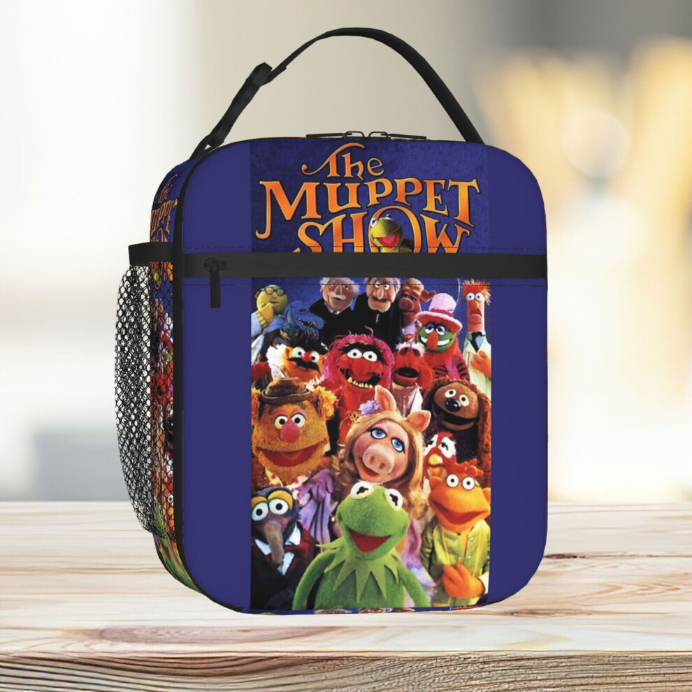 Famgem Lunch Bag The Muppet Show - Vintage Cast Retro Tv Tote Insulated Cooler Kids School Travel