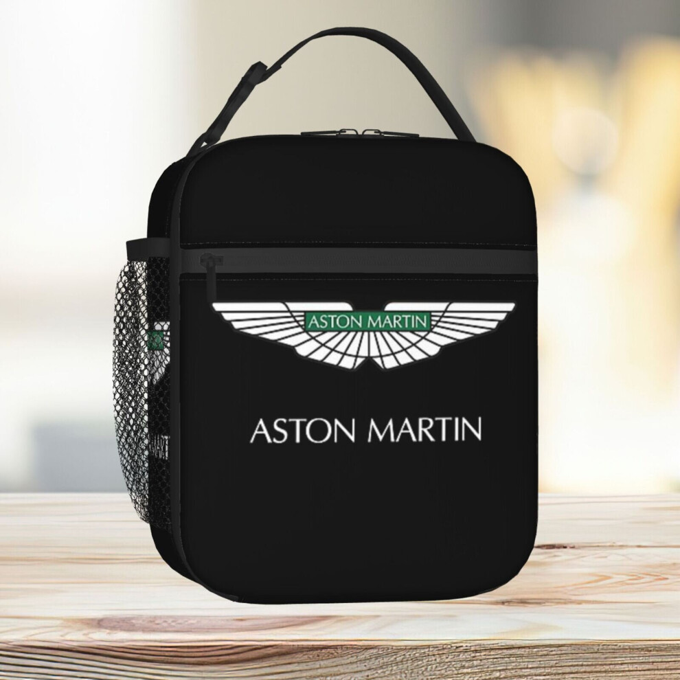 Lunch Bag Aston Martin Carbon Tote Insulated Cooler Kids School Travel