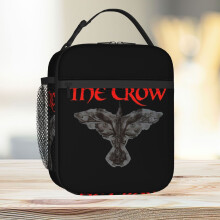 Lunch Bag The Crow Tote Insulated Cooler Kids School Travel