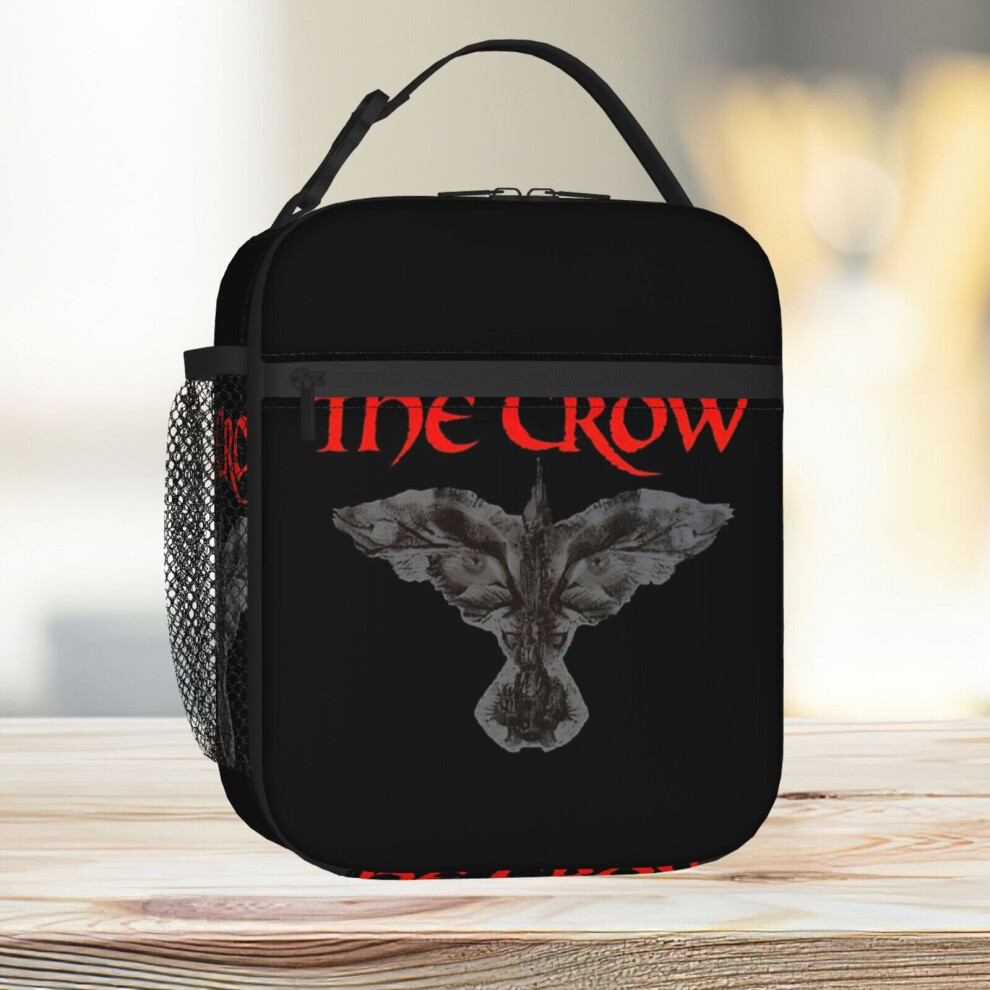 Lunch Bag The Crow Tote Insulated Cooler Kids School Travel