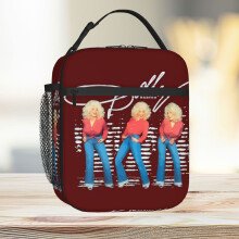 Lunch Bag The Most Wanted Dolly Parton Vintage Merchandise Tote Insulated Cooler Kids School Travel