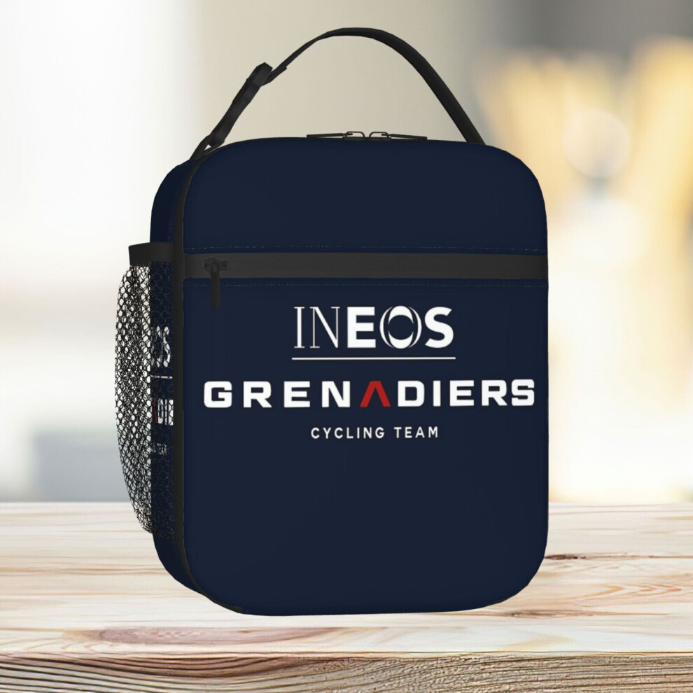 Famgem Lunch Bag Team Ineos Grenadier Pro Cycling Team 2023 Tote Insulated Cooler Kids School Travel