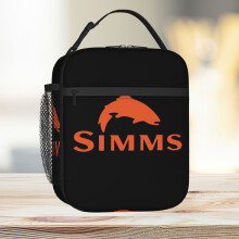 Lunch Bag Simms Fishing Jump Trout Tote Insulated Cooler Kids School Travel