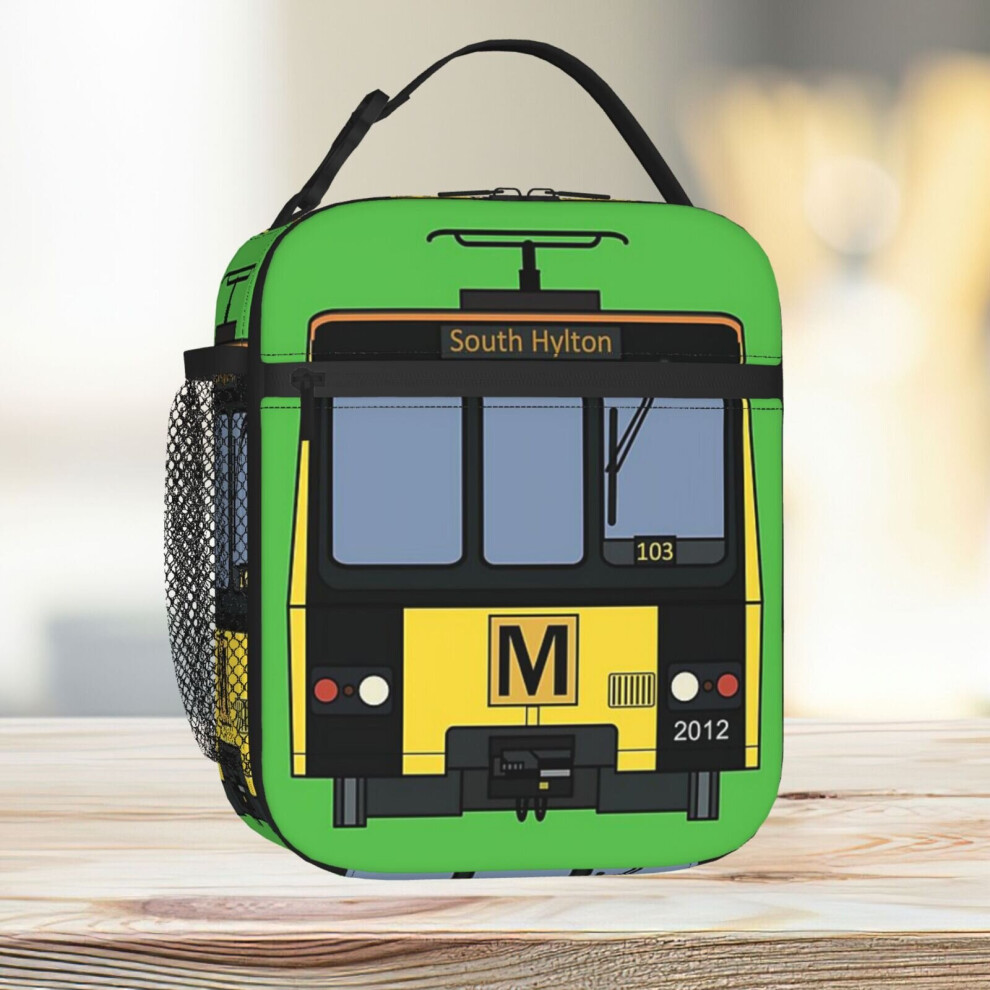 Lunch Bag Tyne And Wear Metro (2012) Tote Insulated Cooler Kids School Travel