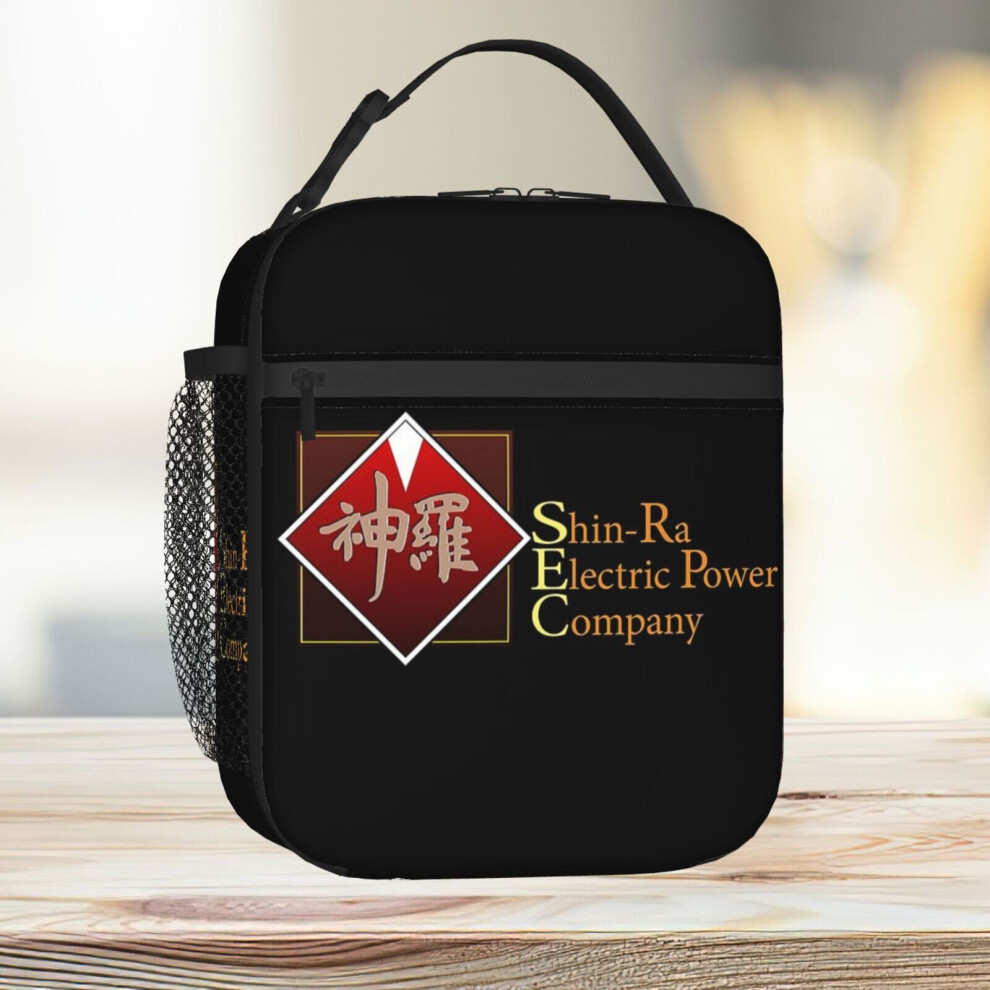 Lunch Bag Shinra Final Fantasy 7 Tote Insulated Cooler Kids School Travel