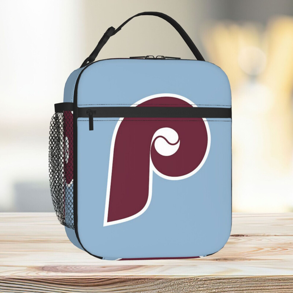 Lunch Bag Phillies The Bell Tote Insulated Cooler Kids School Travel