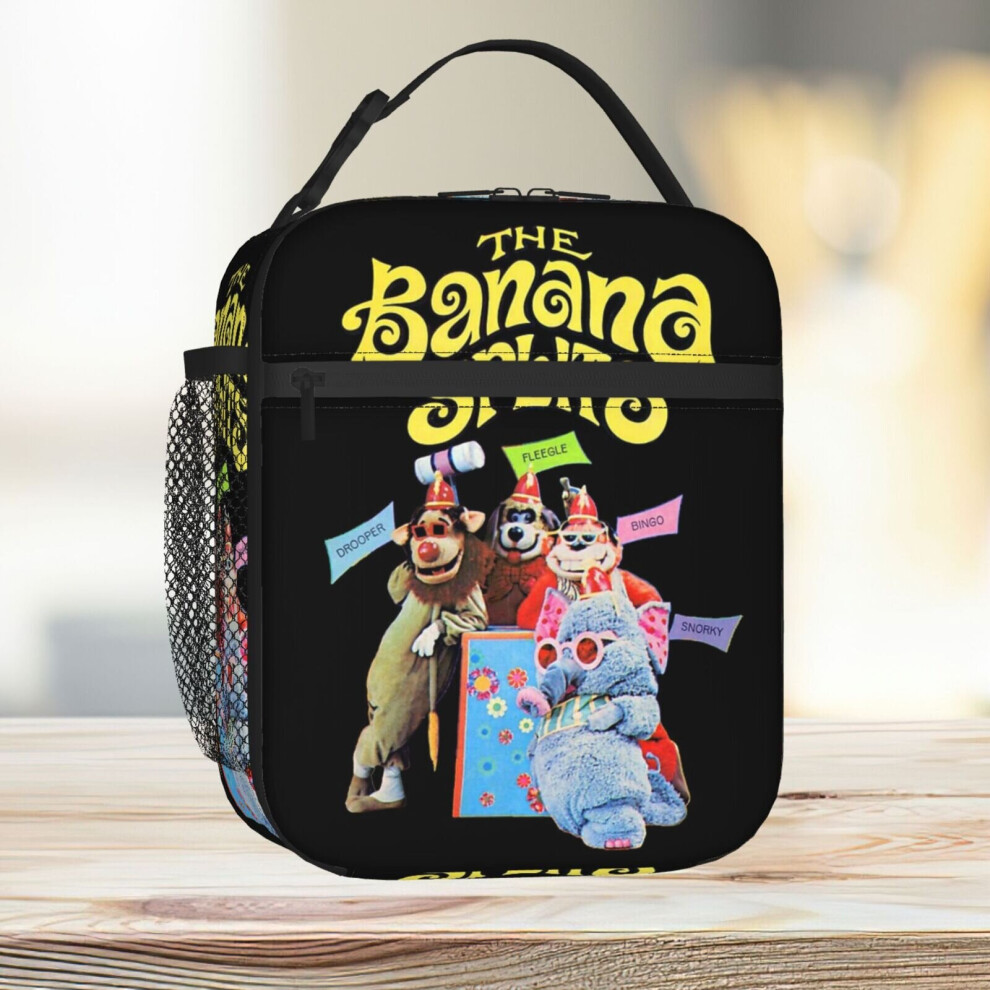 Famgem Lunch Bag The Banana Splits Retro Cast - Drooper Fleegle Bingo Snorky Tote Insulated Cooler Kids School Travel