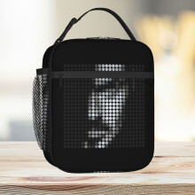 Lunch Bag George Michael Tote Insulated Cooler Kids School Travel