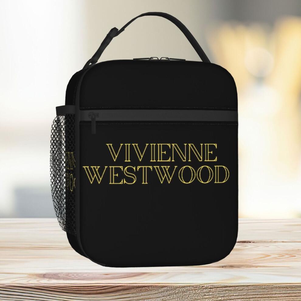 Lunch Bag Vivienne Westwood Fashion Designer Tote Insulated Cooler Kids School Travel