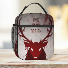 Lunch Bag Hannibal This Is My Design Tote Insulated Cooler Kids School Travel