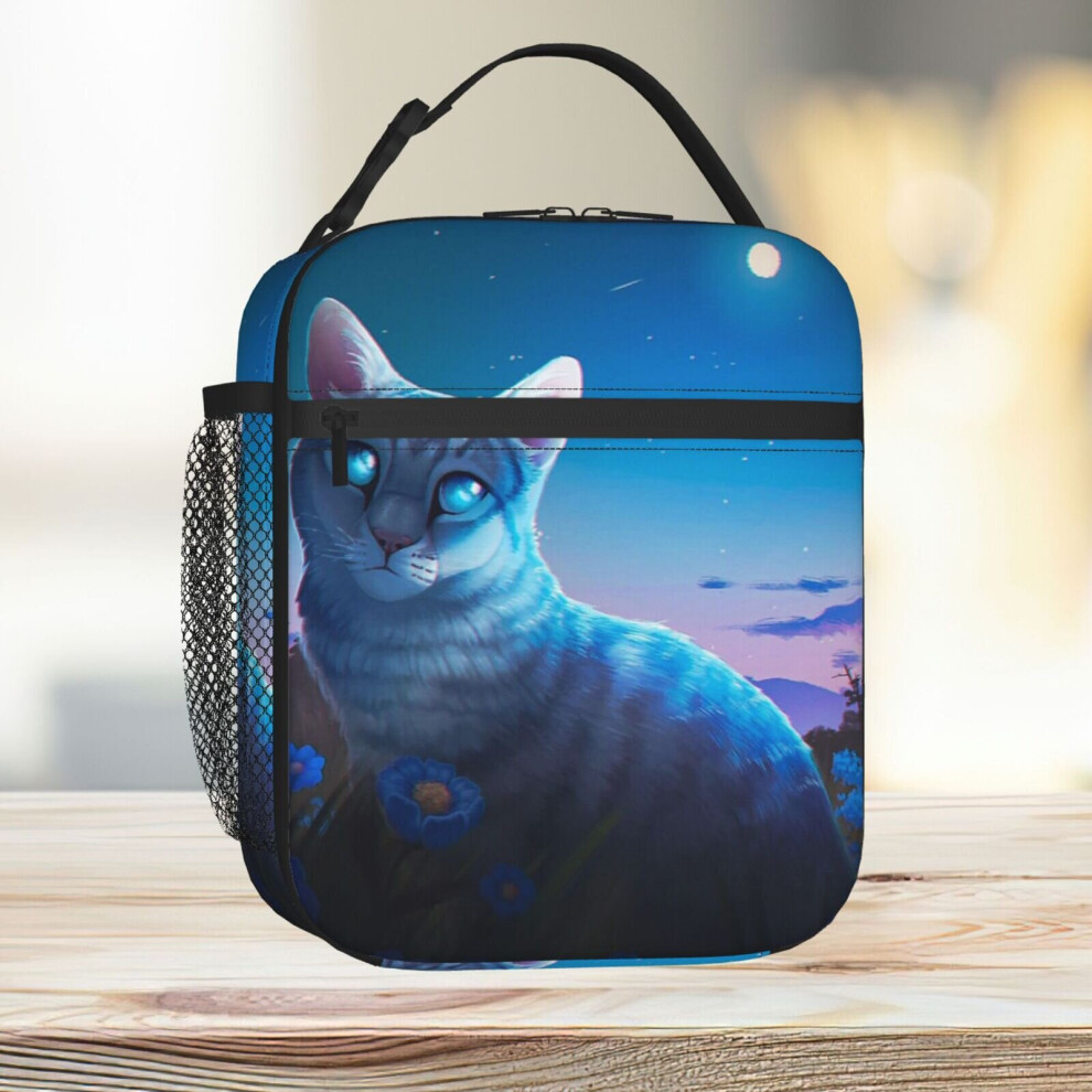 Lunch Bag Jayfeather Warriors Tote Insulated Cooler Kids School Travel