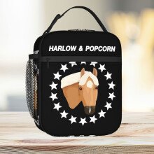 Lunch Bag Harlow And Popcorn Merch Popcorn The Pony Tote Insulated Cooler Kids School Travel