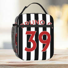 Lunch Bag Bruno Guimarães 39 NEWCASTLE Tote Insulated Cooler Kids School Travel