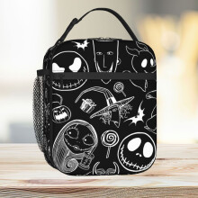 Lunch Bag Nightmare Before Christmas Tote Insulated Cooler Kids School Travel