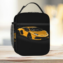 Lunch Bag Lamborghini Aventador SVJ Tote Insulated Cooler Kids School Travel