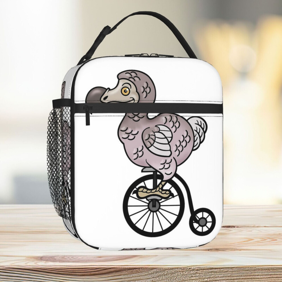 Lunch Bag Vintage Dodo Tote Insulated Cooler Kids School Travel