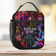 Lunch Bag Dream SMP Black Anime Tote Insulated Cooler Kids School Travel