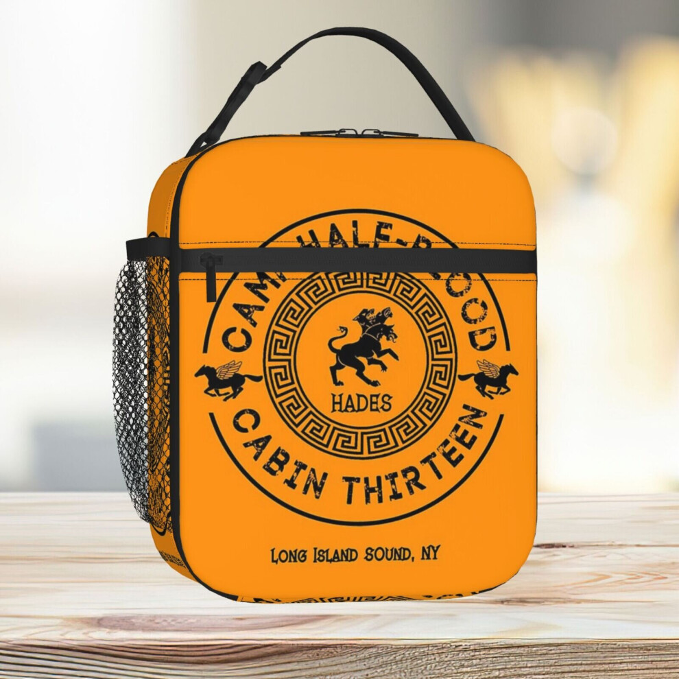 Lunch Bag Cabin Thirteen - Hades - Percy Jackson - Camp Half-Blood Tote Insulated Cooler Kids School Travel