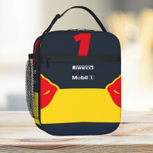 Lunch Bag Max Verstappen No 1 World Champion RB Tote Insulated Cooler Kids School Travel