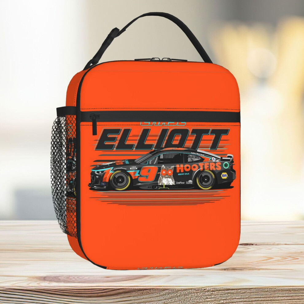 Lunch Bag Chase Elliott 2023 Hooters No. 9 Camaro Tote Insulated Cooler Kids School Travel