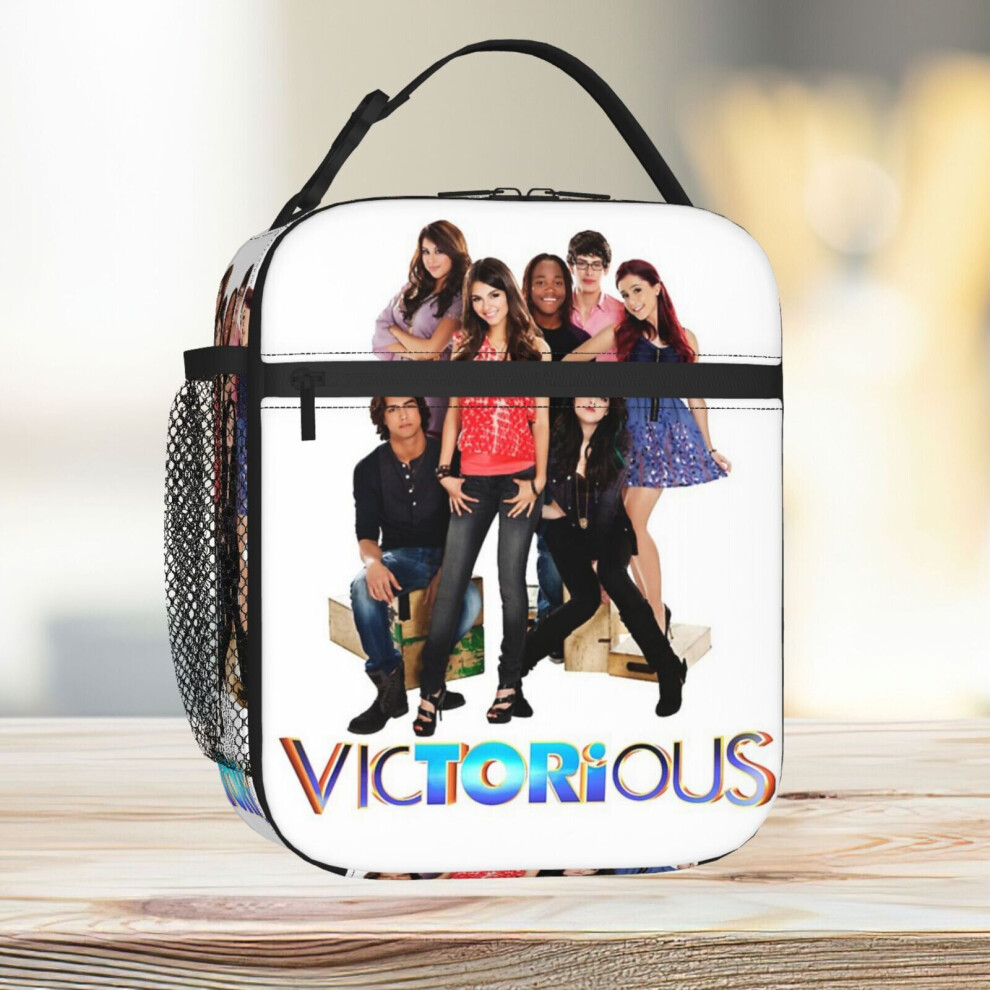 Famgem Lunch Bag Victorious Tote Insulated Cooler Kids School Travel