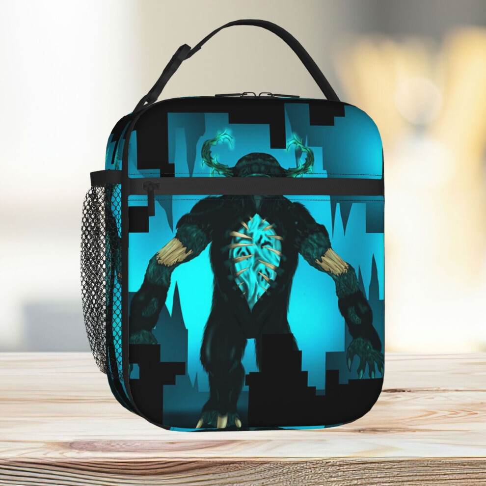 Famgem Unisex Kids Lunch Bag Warden Tote Insulated Cooler Kids School Travel
