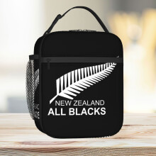 Lunch Bag New NEW ZEALAND ALL BLACKS Rugby Tote Insulated Cooler Kids School Travel