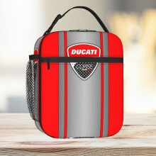 Lunch Bag Ducati Corse Steel Skin Tote Insulated Cooler Kids School Travel