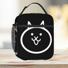 Lunch Bag Battle Cat Dark Tote Insulated Cooler Kids School Travel