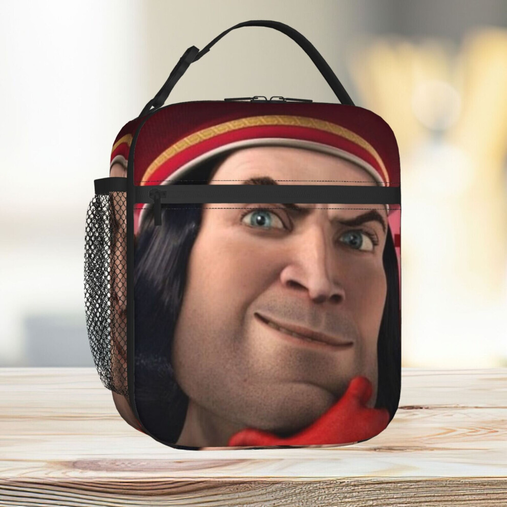 Lunch Bag LoRd FaRQuaAd Tote Insulated Cooler Kids School Travel