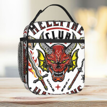 Lunch Bag Hellfire Club Vintage Tote Insulated Cooler Kids School Travel
