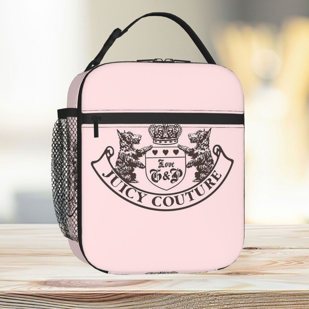 Lunch Bag Y2k Juicy Couture Crest Tote Insulated Cooler Kids School Travel