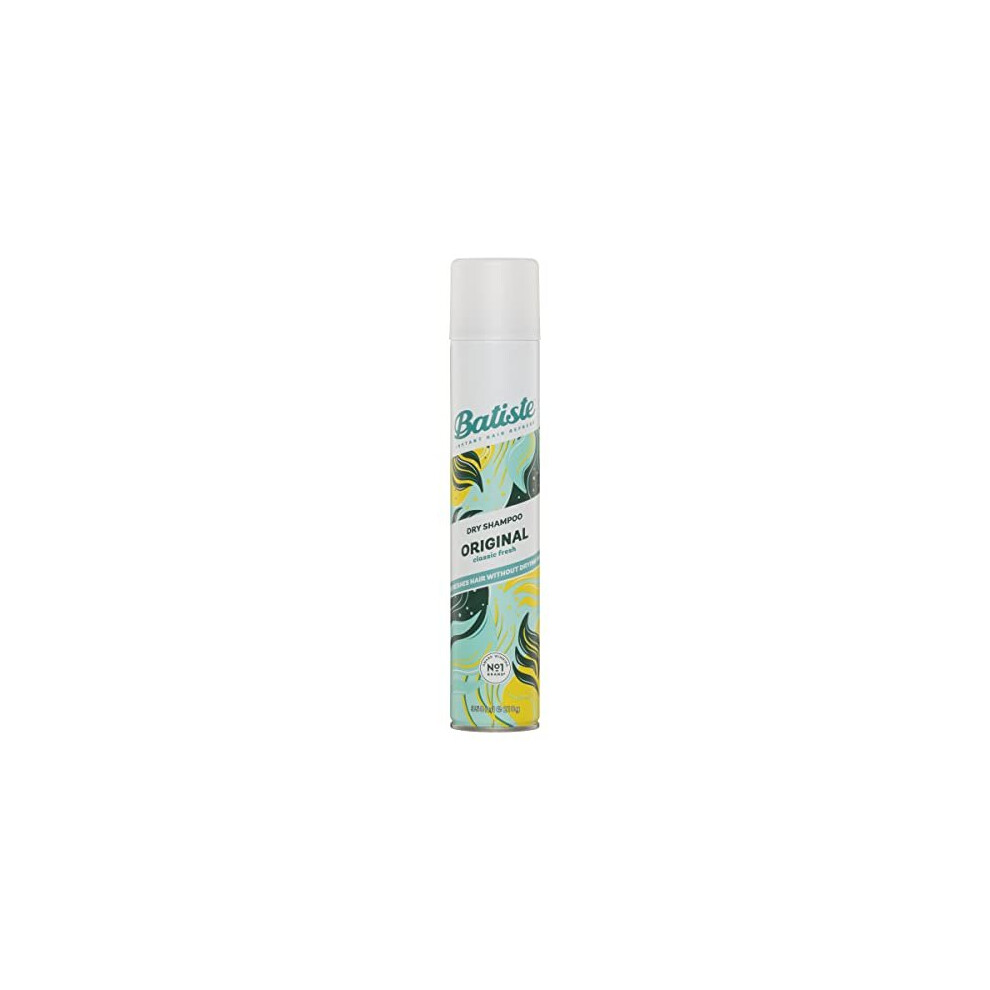 Batiste Dry Shampoo Original Fresh & Clean Fragrance, 350Ml