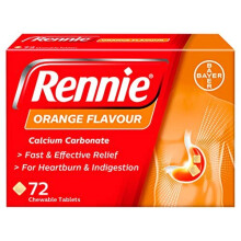 Orange Flavour 72 Chewable Tablets