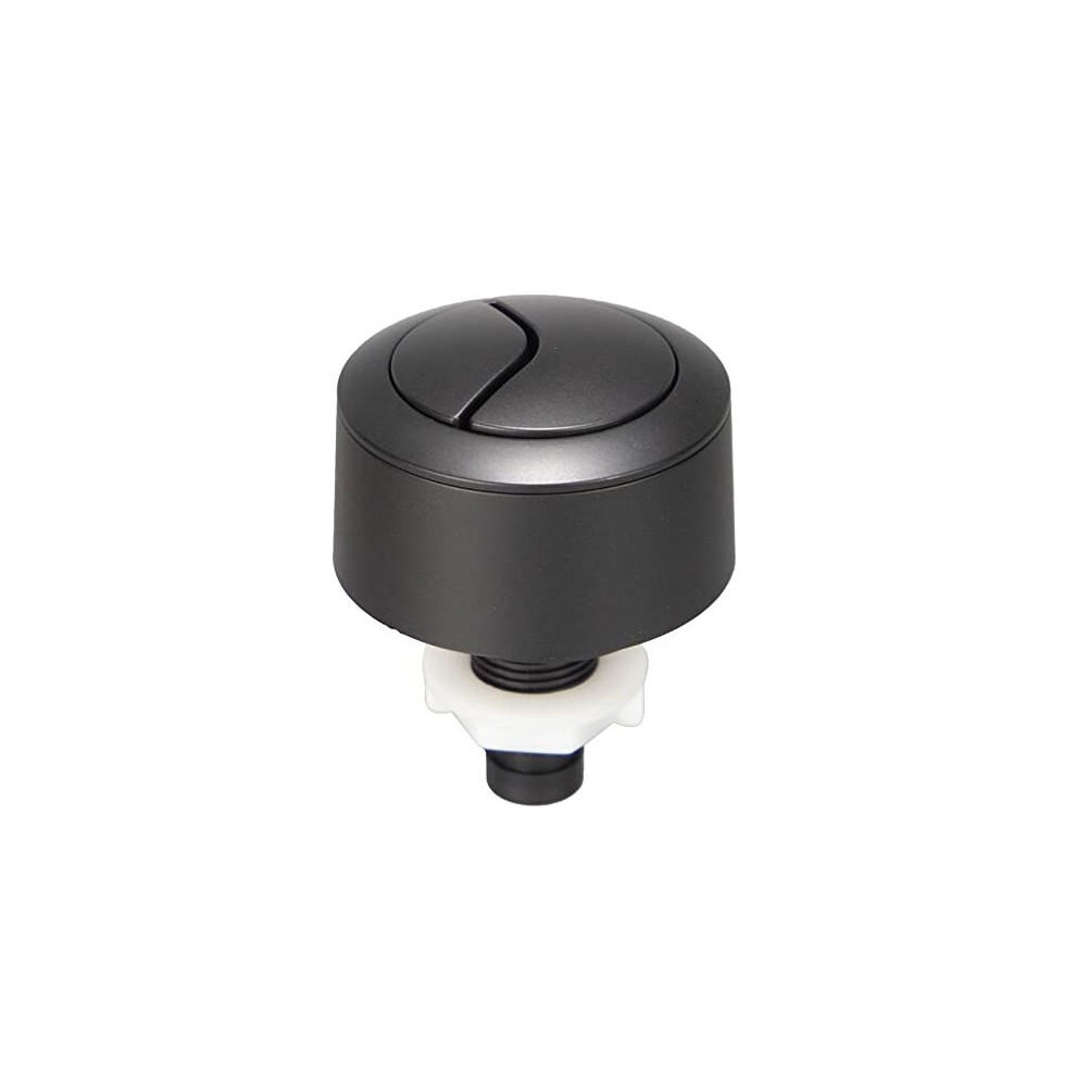 Dual Flush Push Button for Concealed Cable wc cisterns Matt Black