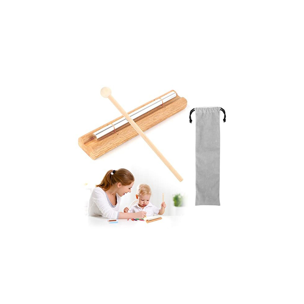 Energy Chime Bars Wooden Percussion Chime Instruments With Mallet And a Storage Bag Single Tone Chime Healing Sound For Meditation Yoga Healing Music