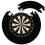 SU077 | Dartboard Surround Durable Lightweight EVA Jigsaw Ring Design, Black 3