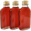 20 x 100ml Glass Flask Bottles with MetalScrewCaps 1
