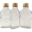 20 x 100ml Glass Flask Bottles with MetalScrewCaps 2
