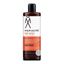 Shower Gel for men, 500ml mens body wash & face wash contains a masculine scent, Vegan, SLS Free & sulfate free formula. ideal mens grooming gifts for