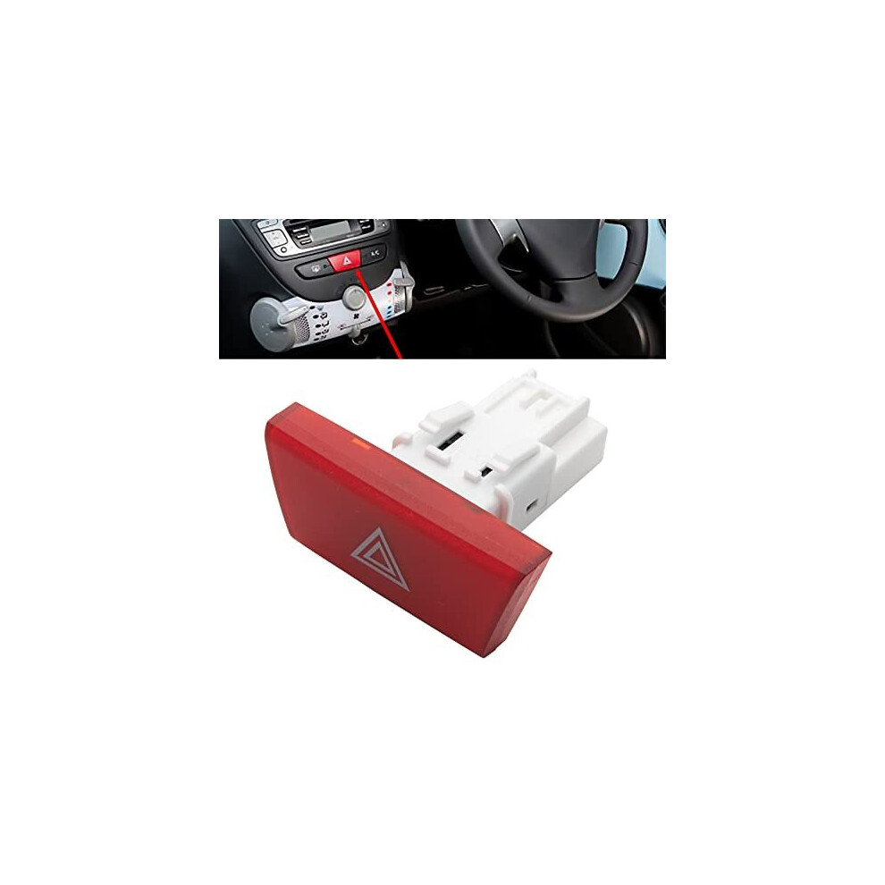 Hazard Warning Flasher Light Switch for C1 107 Aygo 6490.NG 6490NG