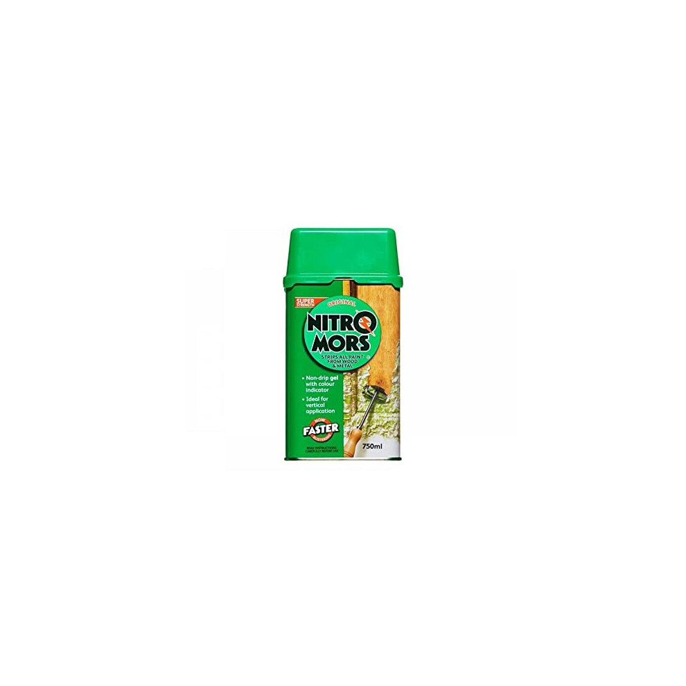 Nitromors Original Paint Stripper 750Ml | Varnish Stripper And Remover | Paint Stripper For Wood, Metal And Concrete | Npv750 (750Ml)